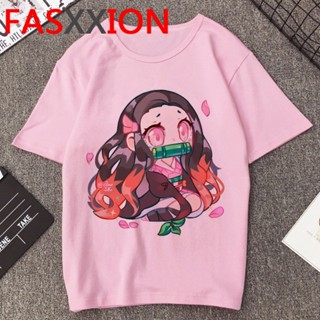 Kimetsu No Yaiba Demon Slayer Anime t shirt funny design female ladies tee top kindness anime clothing t-shirt badd_03