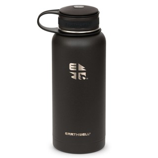 แก้วมีฝา Earthwell กระบอกน้ำเก็บร้อน/เย็น รุ่น 32OZ VACUUM BOTTLE VOLCANIC BLACK - KEWLER OPENER CAP