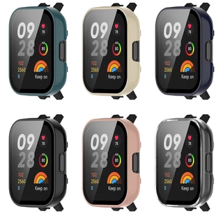 สําหรับ Xiaomi Mi Watch Lite Redmi Watch 2 3 ขอบแข็ง ป้องกันหน้าจอ กรอบกันชน