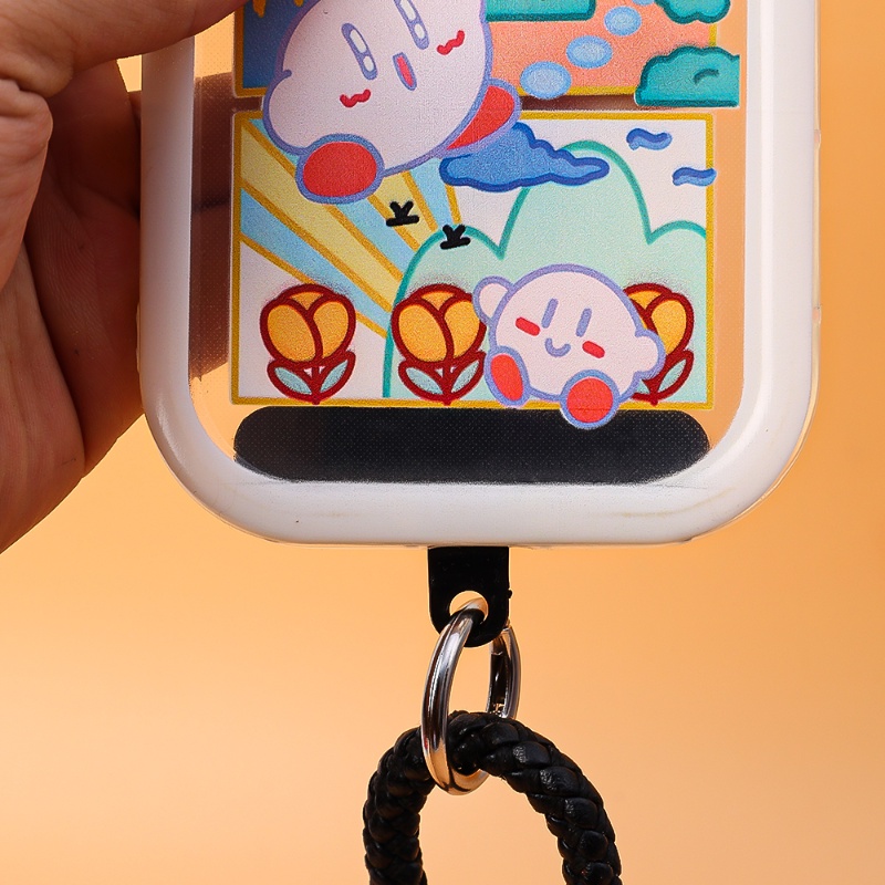 การ์ดสายคล้องโทรศัพท์มือถือในตัว / แผ่นแปะสายคล้องโทรศัพท์มือถือ แบบใสฝ้า / คลิปเชื่อมต่อจี้ / ตัวเชื่อมต่อแบบสแน็ปอิน ป้องกันการสูญหาย - รูปที่ 4