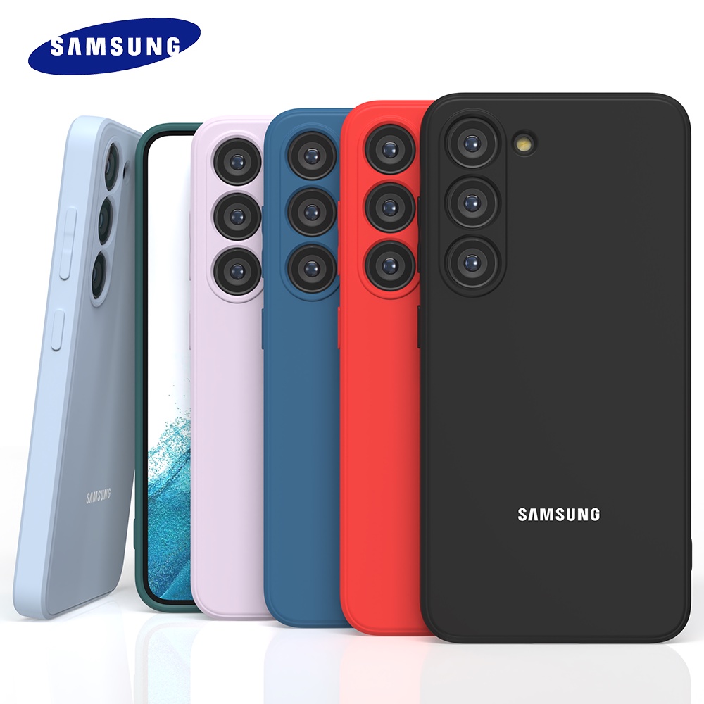 เคสโทรศัพท์ซิลิโคน แบบนิ่ม บางพิเศษ กันกระแทก สําหรับ Samsung S23 S23Ultra S23Plus Galaxy S 23
