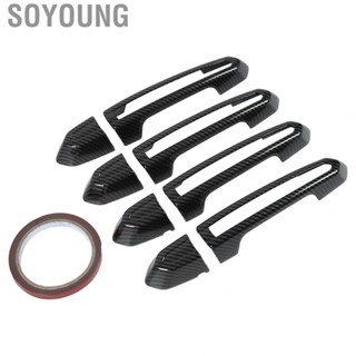 Soyoung Outside Door Handle Covers ABS  Scratch Door Handle   Colorfast Rugged for Car Accessories