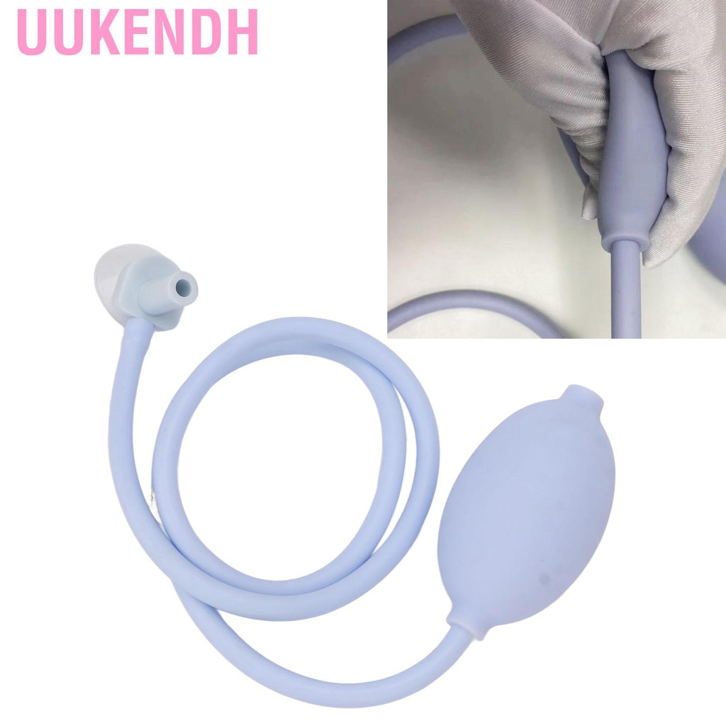 Uukendh Professional Silicone Enema Bulb Men Women Blue รูปที่ 3