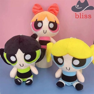 Bliss หมอนตุ๊กตานุ่ม รูปการ์ตูน The Powerpuff Blossom ของเล่นสําหรับเด็ก