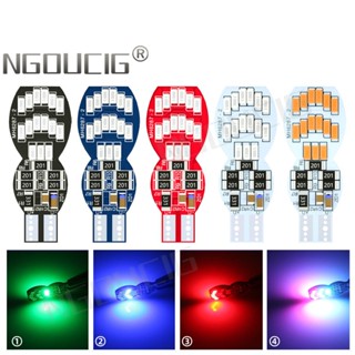 Ngoucig หลอดไฟเลี้ยว LED T10 W5W WY5W 3014 501 194 สําหรับรถยนต์