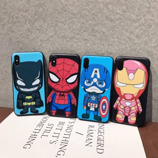 เคสโทรศัพท์มือถือ ลายการ์ตูน SpiderMan Captain America IronMan Batman สําหรับ Samsung Galaxy J7 Prime J5 2016 J7 2016 J2 Prime J5 Prime ON5 2016 J2 Pro 2018 J7 Pro J7 Plus J7 2017