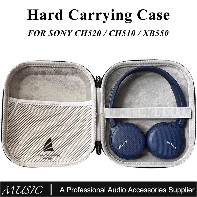 กระเป๋าเก็บหูฟัง แบบแข็ง สําหรับ Sony CH520 CH510 CH500 XB700 XB900N XB550