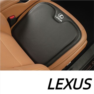 LEXUS LOGO cushion CT200H ES200 ES300H ES260 LM300H LS500H NX350H NX260 NX400+ RX300 RX450 UX260H car seat Nappa leather air hole summer cushion flannel memory foam warm cushion