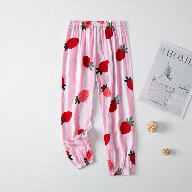 【YAOEENH】ชุดนอนกางเกงลําลอง ผ้าฝ้าย และผ้าเรยอน ป้องกันยุง ขนาดเล็ก กลาง และเล็ก ขนาด 90-150 ซม. สําหรับเด็กผู้ชาย และเด็กผู้หญิง