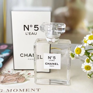 (100ml) Chanel white N5 perfume Chanel white water N5 น้ําหอมคลาสสิก สําหรับผู้หญิง 100 มล.