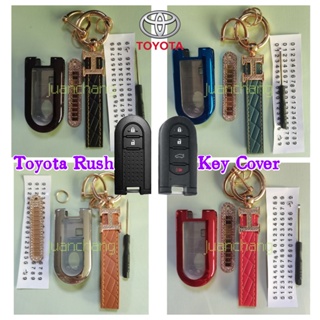 เคสกุญแจรีโมทรถยนต์ TPU แบบไร้กุญแจ อุปกรณ์เสริม สําหรับ Toyota Rush Wigo Avanza Gen 3 VELOZ TERIOS