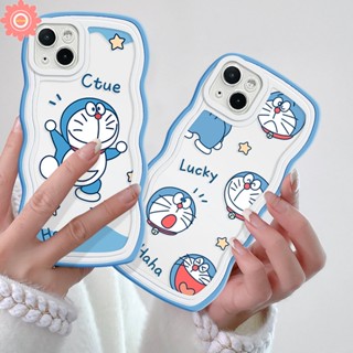 เคสโทรศัพท์มือถือ Tpu แบบนิ่ม ลายการ์ตูนโดราเอมอน ขอบหยัก สําหรับ OPPO A16 A55 A54 A12 A53 A16K A17K A9 A77 A74 A95 A17 A57 A96 A52 A78 A77s A15 A5 A3s A5s A76 A1k A16s A7 Reno 7Z 8 8Z 7 6 เคสโทรศัพท์