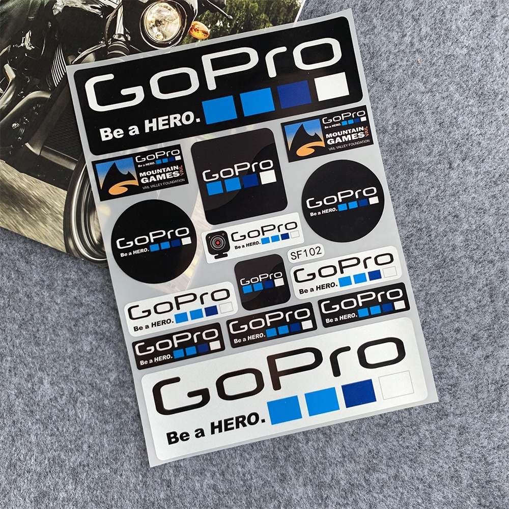 Gopro HERO สะท้อนแสง สติ๊กเกอร์ Vinyl ตกแต่งรถ รถไฟฟ้า รถยนต์ หน้าต่าง Mitsubishi Nissan Jeep City