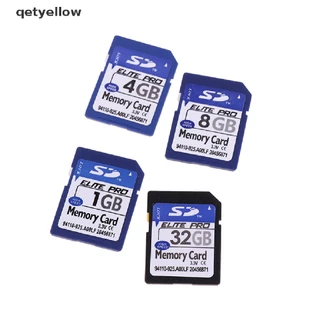 Qetyellow 1GB 2GB 4GB 8GB 16GB 32GB 64GB การ์ดหน่วยความจําแฟลชดิจิตอลที่ปลอดภัย TH