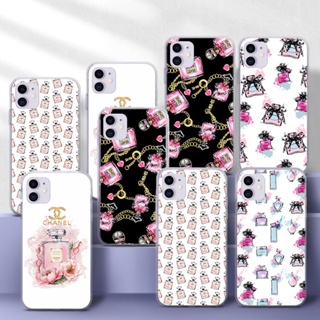 เคสโทรศัพท์มือถือแบบนิ่ม TPU ใส ลายน้ําหอมชาแนล 47A สําหรับ Samsung S7 Edge A9 M30S M21 M31 M51 Note 10 Lite Plus 20 Ultra 8 9