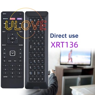 Xrt136 รีโมตคอนโทรล แบบสองด้าน แบบเปลี่ยน สําหรับ VIZIO TV XRT136