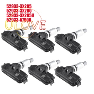 เซนเซอร์วัดความดันลมยางรถยนต์ TPMS 52933-3X200 สําหรับ Hyundai Elantra Kia Forte Rio 2011-2018 52933-3X205