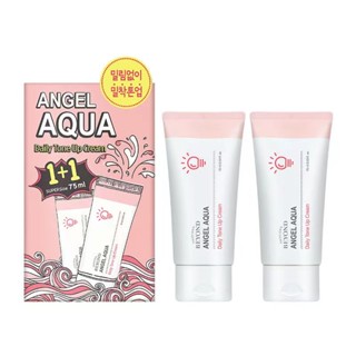 Beyond Angel Aqua Daily Tone Up Cream 75 มล. ครีมคอนซีลเลอร์ โทนสีหน้า เกาหลี เครื่องสําอางสําหรับใบหน้า