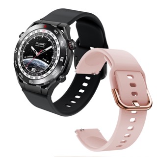 สายนาฬิกาข้อมือซิลิโคน แบบปลดเร็ว สําหรับ Huawei watch Ultimate Smart watch Band