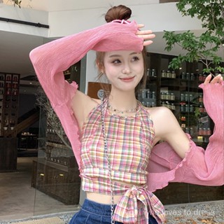 สายเดี่ยวใส่ด้านนอกสีสันสดใสกับเสื้อเชิ้ตผู้หญิงฤดูร้อนสไตล์ฝรั่งเศสหวานและเผ็ดเสื้อกั๊กราสเบอร์รี่สีชมพูเสื้อไทย SK511144