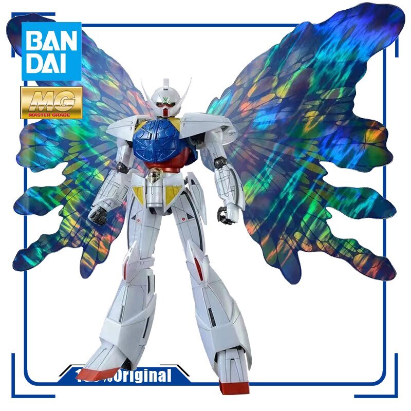 BANDAI PB MG 1/100 Anime WD-M01 Turn A Gundam Moonlight Butterfly Pearl Color Assembly Model Action 