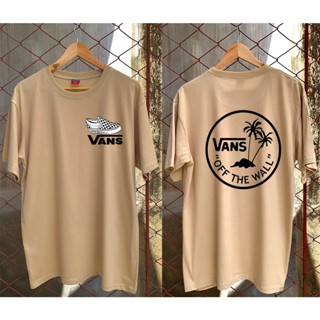 【เสื้อยืดใหม่】JARA-”VANS” Street Wear Treading Graphic Tee T-shirt Printed High Quality Unisex