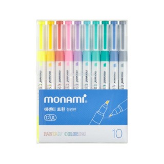 Monami Essence Twin Highlighter 10 Color Set