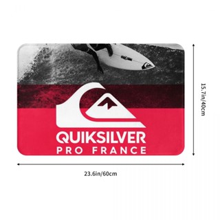 ใหม่ Quiksilver (2) พรมเช็ดเท้า ผ้าสักหลาด กันลื่น ดูดซับน้ําได้ดี แห้งเร็ว สําหรับห้องน้ํา ห้องนั่งเล่น โซฟา ห้องนอน 16x24 นิ้ว พร้อมส่ง