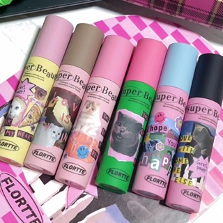 Flortte ลิปกลอส เนื้อครีม ไม่เหนียวติดง่าย M04 สําหรับแต่งหน้า