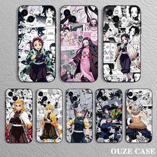 เคสโทรศัพท์ซิลิโคน แบบนิ่ม ลาย Demon Slayer สําหรับ OPPO A15 A15S A16 A16S A16K A16E A17 A17K A54 A73 2020