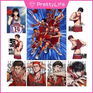 【PL】ภาพวาดปักเพชร ลายอนิเมะ SLAM DUNK 5D ขนาด 30x40 ซม. 40x50 ซม. สําหรับตกแต่งบ้าน DIY