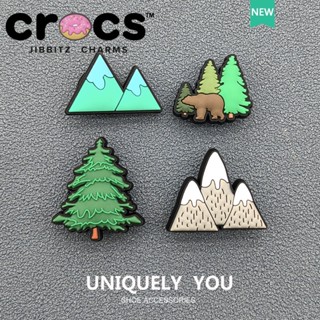 Jibbitz crocs อุปกรณ์เสริม จี้รูปดอกไม้ สําหรับรองเท้า DIY jibbitz