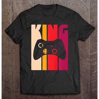 【hot sale】เสื้อยืด พิมพ์ลายเกม King Gaming 2 ของขวัญสําหรับคนรักวิดีโอเกม