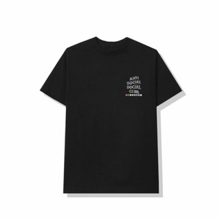 พร้อมส่ง  เสื้อยืด ANTI SOCIAL SOCIAL CLUB Up To You Black Tee การเปิดตัวผลิตภัณฑ์ใหม่ T-shirt