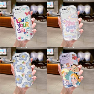 เคส OPPO A3S A12E เคสRealme C1 A31 A53 A5 2020 เคสโทรศัพท์มือถือแบบนิ่ม tpu ใส กันกระแทก ลายน่ารัก สําหรับ TYZX