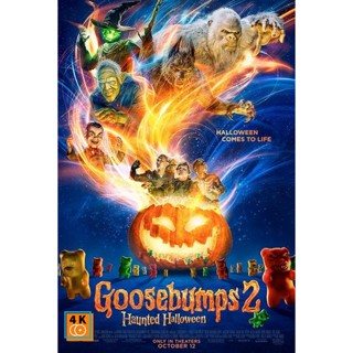 หนัง DVD ออก ใหม่ Goosebumps 2 Haunted Halloween คืนอัศจรรย์ขนหัวลุก หุ่นฝังแค้น 2 (เสียง ไทย/อังกฤษ ซับ ไทย/อังกฤษ) DVD