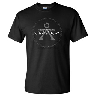 ใหม่ เสื้อยืดลําลอง แขนสั้น พิมพ์ลาย Haves No Place Like Home Sci-Fi Stargate TV แฟชั่นสําหรับผู้ชาย ผู้ใหญ่