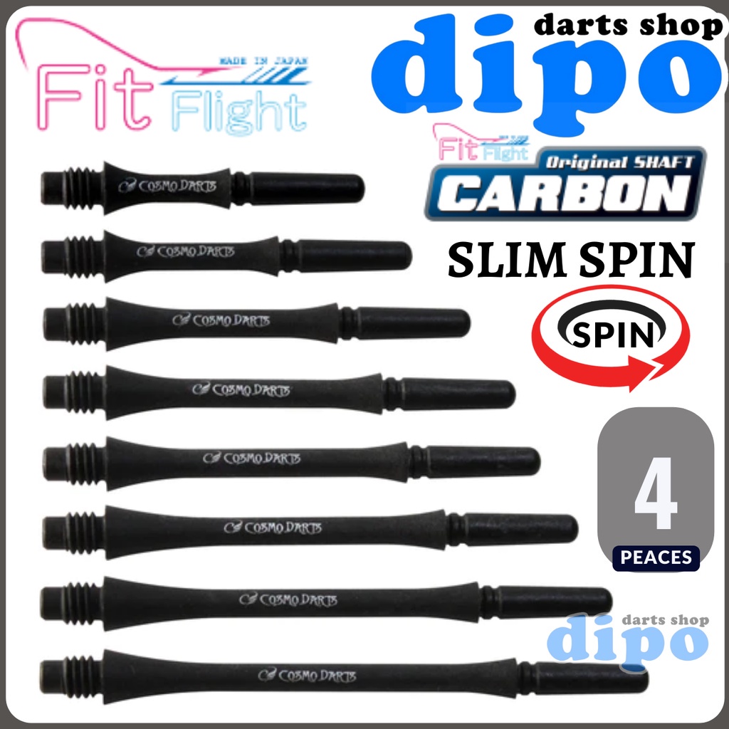 Fit Shaft Carbon Slim Spinning - Fit Darts Shaft