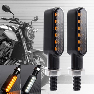 ไฟเลี้ยว LED ขนาดเล็ก 8 มม. สําหรับ kawasaki Z800 Z90 Z1000 Cafe Racer