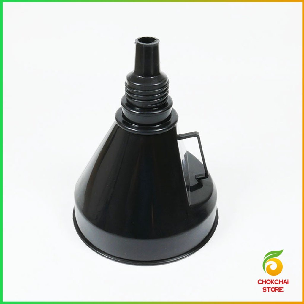 Chok กรวยยาว ปลายงอได้ สำหรับ กรอกน้ำ น้ำมัน ใช้ได้ทั้งงานบ้าน และงานช่าง  Plastic funnel ราคา ถูกที่สุด ดีลบีเคเค แกลเลอรีภาพที่ 7