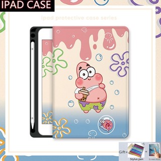 เคส พร้อมช่องใส่ปากกา สําหรับ Ipad 10th 9th 8th 7th 6th 5th 4th Air 5 4 3 2 1 Ipad 10.9 10.2 Pro 9.7 10.5 11 12.9 นิ้ว 2022 2021 Ipad Mini 1 2 เคส 3 4 5 6