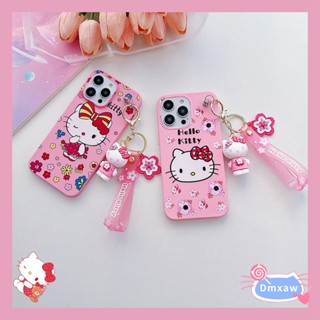 เคสโทรศัพท์มือถือนิ่ม ลายการ์ตูนคิตตี้ พร้อมจี้กุญแจ สําหรับ Vivo V27 Pro 5G V25 Pro V25 V25E Y35 4G Y22 Y22S Y16 Y02S Y21 Y21S Y21A Y76 Y76S Y74S 5G