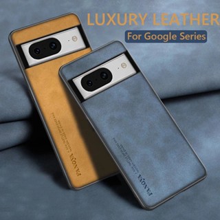 เคสโทรศัพท์มือถือหนัง ซิลิโคนนิ่ม กันรอยเลนส์กล้อง สําหรับ Google Pixel 7A 6A 6 7 Pro Pixel7 Pixel7A 5G 2023