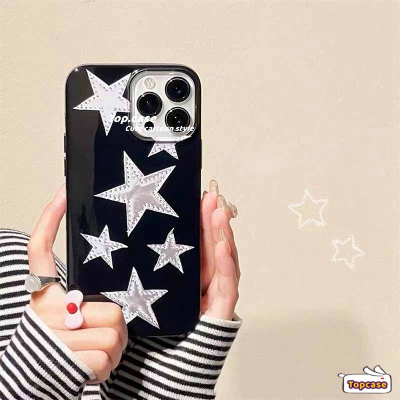 เคสโทรศัพท์มือถือ ลายการ์ตูนดาวน้อยน่ารัก แฟชั่น สําหรับ iPhone 14 13 12 11 Pro Max X XR Xs Max 8 7 6 6s Plus SE 2020