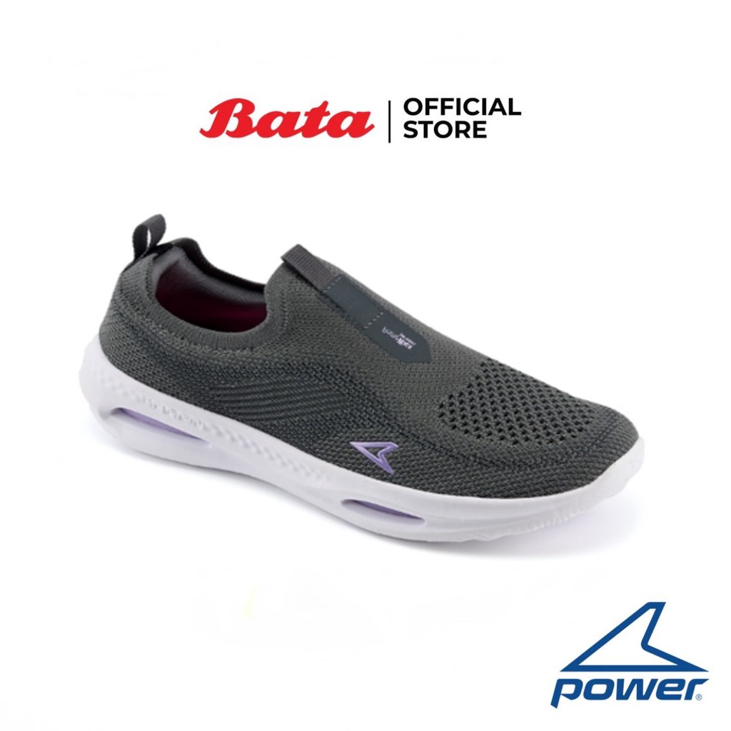 ฺBata บาจา POWER รองเท้ากีฬาวิ่ง แบบสวม สำหรับผู้หญิง รุ่น PRIME WALK 300 SLIP-ON V3 สีกรมท่า รหัส 5