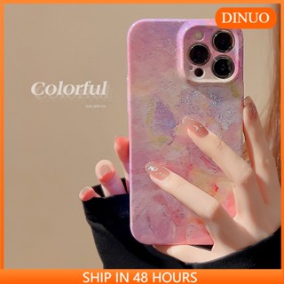 เคสโทรศัพท์มือถือ ลายภาพวาดสีน้ํามัน รูป DINUO แวววาว สําหรับ Iphone 14promax 11 12 14 X 8 13