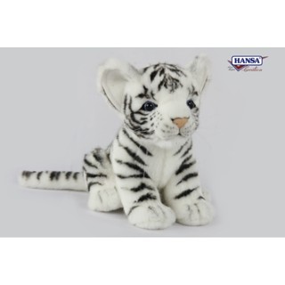 7287 ตุ๊กตาลูกเสือโคร่งขาว Tiger White Cub Hansa Creation