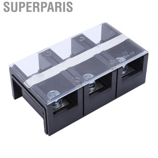 Superparis 200A 3P Terminal Block Dual Row Terminal Strip High Current Terminal Block Strip