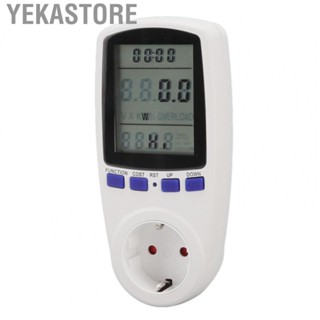 Yekastore Amps Meter  Alarm Function Watt Meter  for Apartment