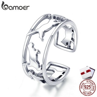 BAMOER 925 Silver Fashion Rings Comet SCR473